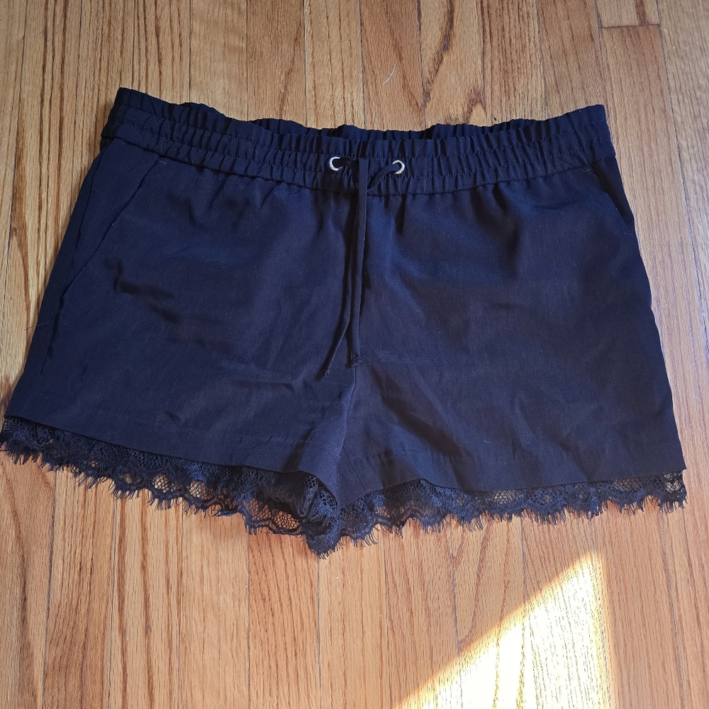 Lace Trim Shorts
